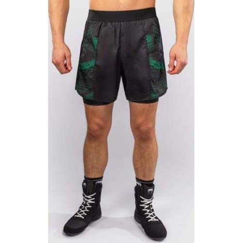 Venum Matupa Training Shorts - Black/Green/Gold