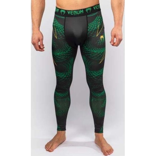 Venum Matupa Spats - Black/Green/Gold
