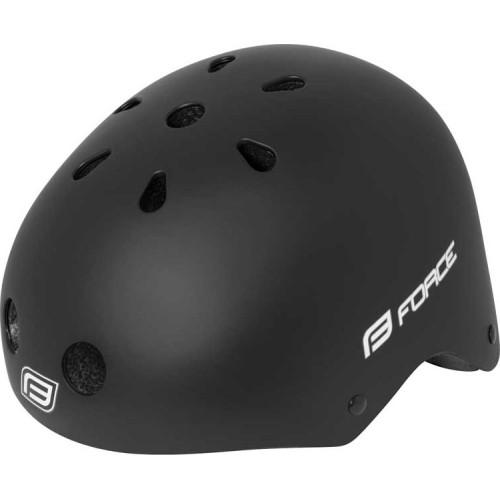 Šalmas FORCE BMX 58-61cm L-XL (juodas matinis)
