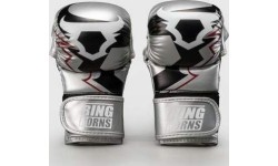 Ringhorns Charger by Venum MMA Sparring Gloves - Silver/Black