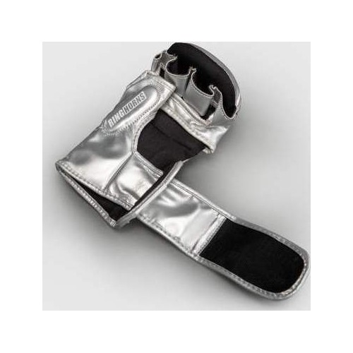 Ringhorns Charger by Venum MMA Sparring Gloves - Silver/Black