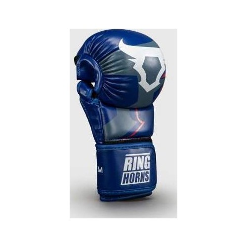 Ringhorns Charger by Venum MMA Sparring Gloves - Navy Blue/Red