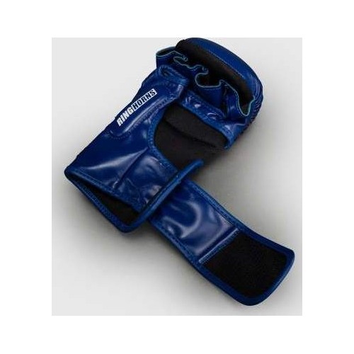 Ringhorns Charger by Venum MMA Sparring Gloves - Navy Blue/Red