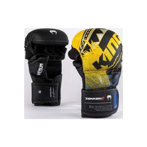 Venum x TEKKEN 8 Sparring Gloves - King - Black/Yellow