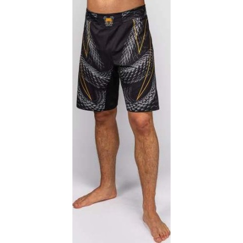 Venum Matupa Fightshorts - Black/Grey/Gold