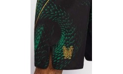 Venum Matupa Fightshorts - Black/Green/Gold
