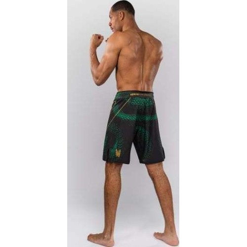Venum Matupa Fightshorts - Black/Green/Gold