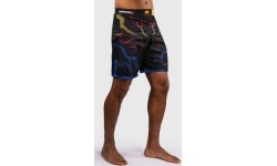 Venum x TEKKEN 8 Fight Shorts - Yoshimitsu - Black/Orange