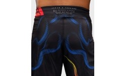 Venum x TEKKEN 8 Fight Shorts - Yoshimitsu - Black/Orange
