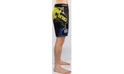 Venum x TEKKEN 8 Fight Shorts - King - Black/Yellow