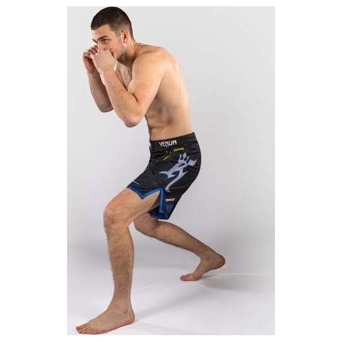 Venum x TEKKEN 8 Fight Shorts - King - Black/Yellow