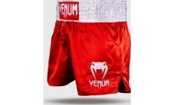 Venum Classic Muay Thai Shorts - Red