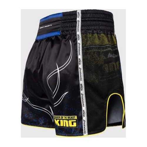 Venum x TEKKEN 8 Muay Thai Shorts - King - Black/Yellow