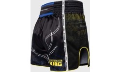 Venum x TEKKEN 8 Muay Thai Shorts - King - Black/Yellow