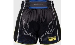 Venum x TEKKEN 8 Muay Thai Shorts - King - Black/Yellow