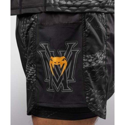 Venum Matupa Training Shorts - Black/Grey/Gold