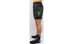 Venum Matupa Training Shorts - Black/Green/Gold