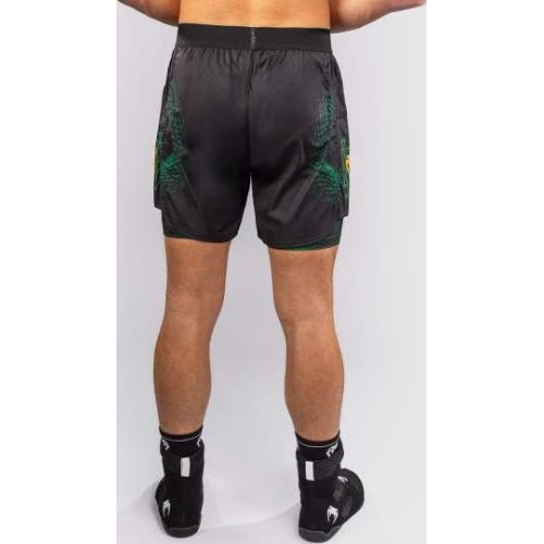Venum Matupa Training Shorts - Black/Green/Gold