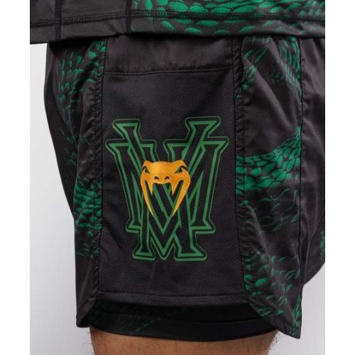 Venum Matupa Training Shorts - Black/Green/Gold
