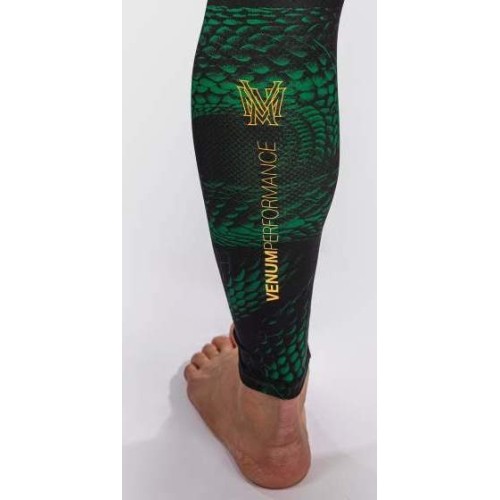 Venum Matupa Spats - Black/Green/Gold