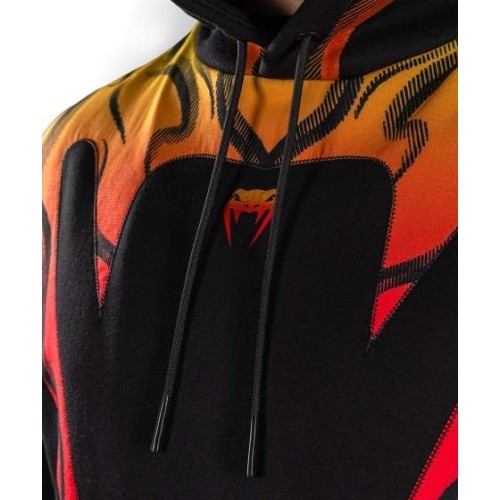 Venum x TEKKEN 8 Pullover Hoodie - Yoshimitsu - Black/Orange