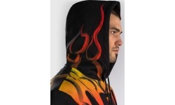 Venum x TEKKEN 8 Pullover Hoodie - Yoshimitsu - Black/Orange