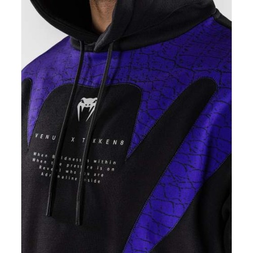 Venum x TEKKEN 8 Pullover Hoodie - Kazuya - Black/Purple