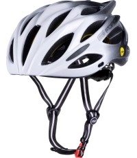 Kask FORCE BULL HUE MIPS // rozmiar S-M (55-58 cm) (biały/czarny)