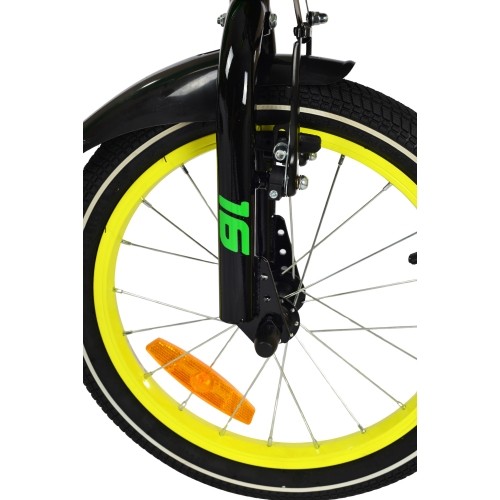 Dviratis Karbon Comet 16 green neon