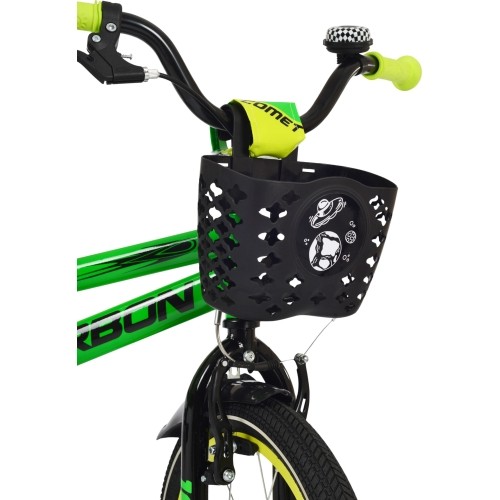 Dviratis Karbon Comet 16 green neon