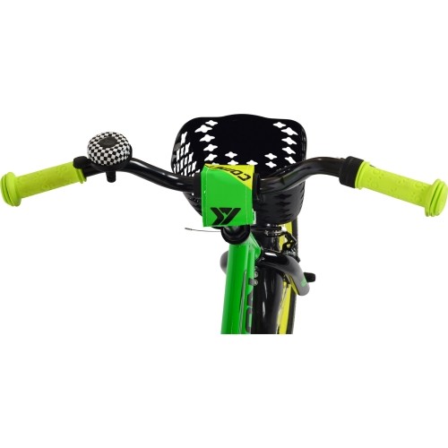 Dviratis Karbon Comet 16 green neon