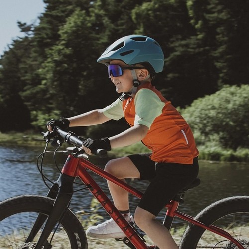 Kask dziecięcy FORCE Akita, rozmiar XS-S (48-54 cm), turkusowy