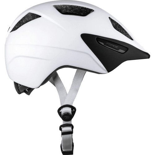 Vaikiškas šalmas FORCE Akita // dydis XS-S (48-54 cm) (balta)
