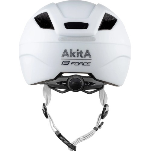 Vaikiškas šalmas FORCE Akita // dydis XS-S (48-54 cm) (balta)