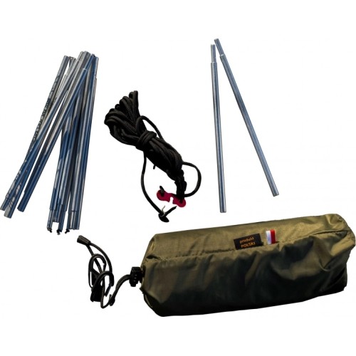 Tarp TigerWood Żak 3,4 m x 1,6 m ze stelażem