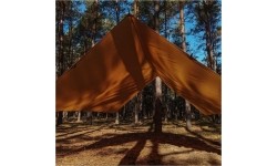 TigerWood tarp 3 m x 4 m coyote
