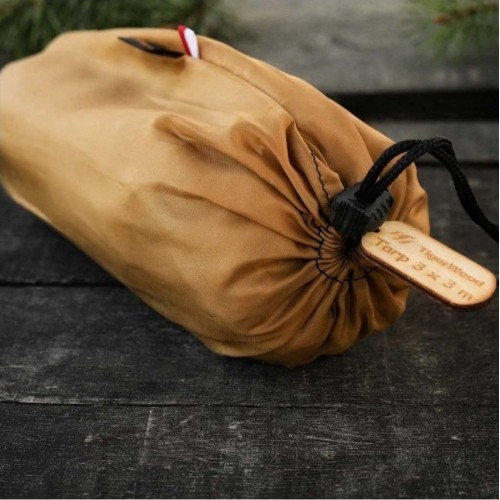 TigerWood tarp 3 m x 4 m coyote