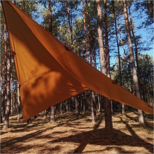 TigerWood tarp 3 m x 4 m coyote