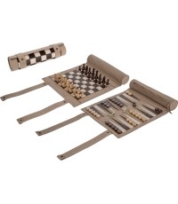 Philos 3-in-1 Roll-Up Travel Game