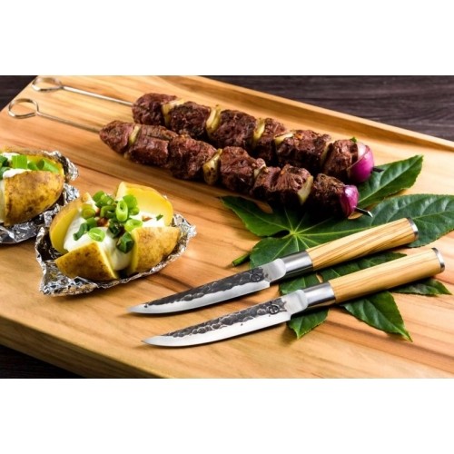Zestaw noży do steków Forged Olive