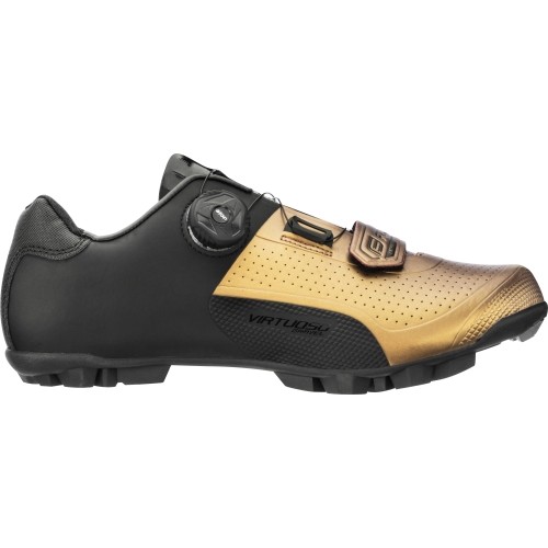Buty FORCE Virtuoso MTB/Gravel // rozmiar: 45 (czarny/brązowy)