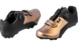 Buty FORCE Virtuoso MTB/Gravel // rozmiar: 45 (czarny/brązowy)