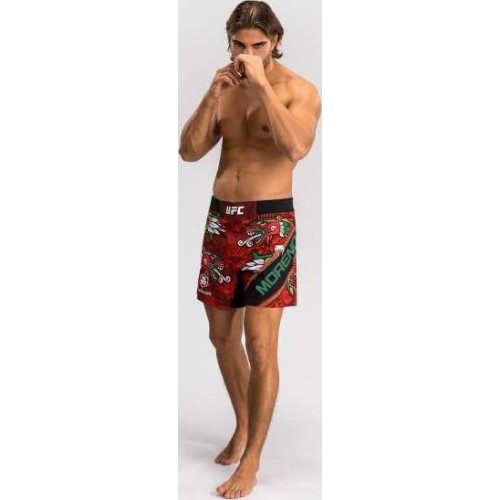 Męskie spodenki UFC Unrivaled by Venum Red Brandon Moreno Fight Short