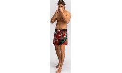 Męskie spodenki UFC Unrivaled by Venum Red Brandon Moreno Fight Short