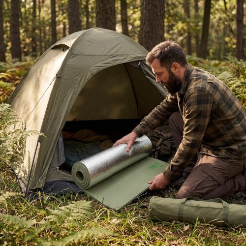 NC1769 GREEN TOURIST SLEEPING MAT NILS CAMP