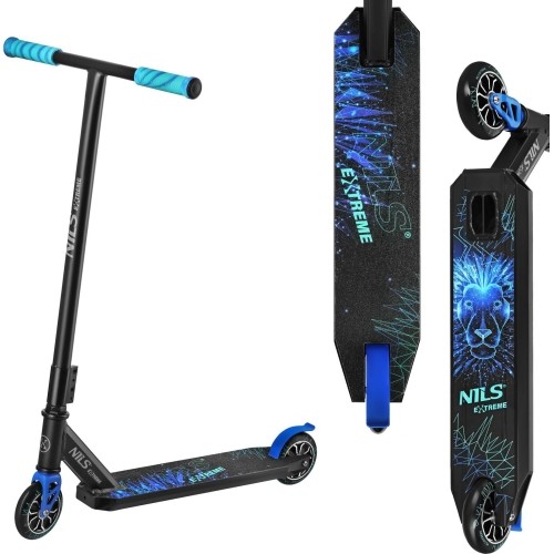 HS155 FLUORESCENT LION BLUE SCOOTER NILS EXTREME