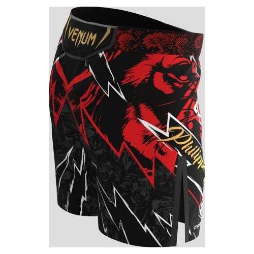 Men's UFC Unrivaled by Venum Red Jon Jones Short Fit Fight Short