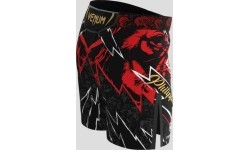 Men's UFC Unrivaled by Venum Red Jon Jones Short Fit Fight Short