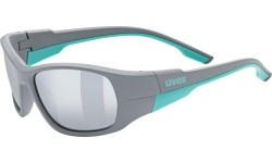 Okulary Uvex sportstyle 514 grey matt / mirror silver