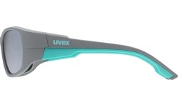 Okulary Uvex sportstyle 514 grey matt / mirror silver